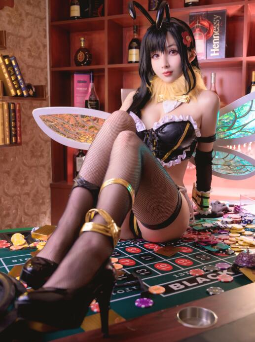 知名动漫Coser@rioko凉凉子 蒂法little bee