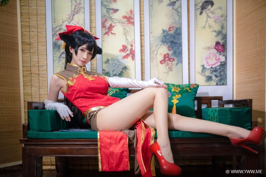 超人气Coser鳗鱼霏儿 – 碧蓝华裳 高雄-像素点