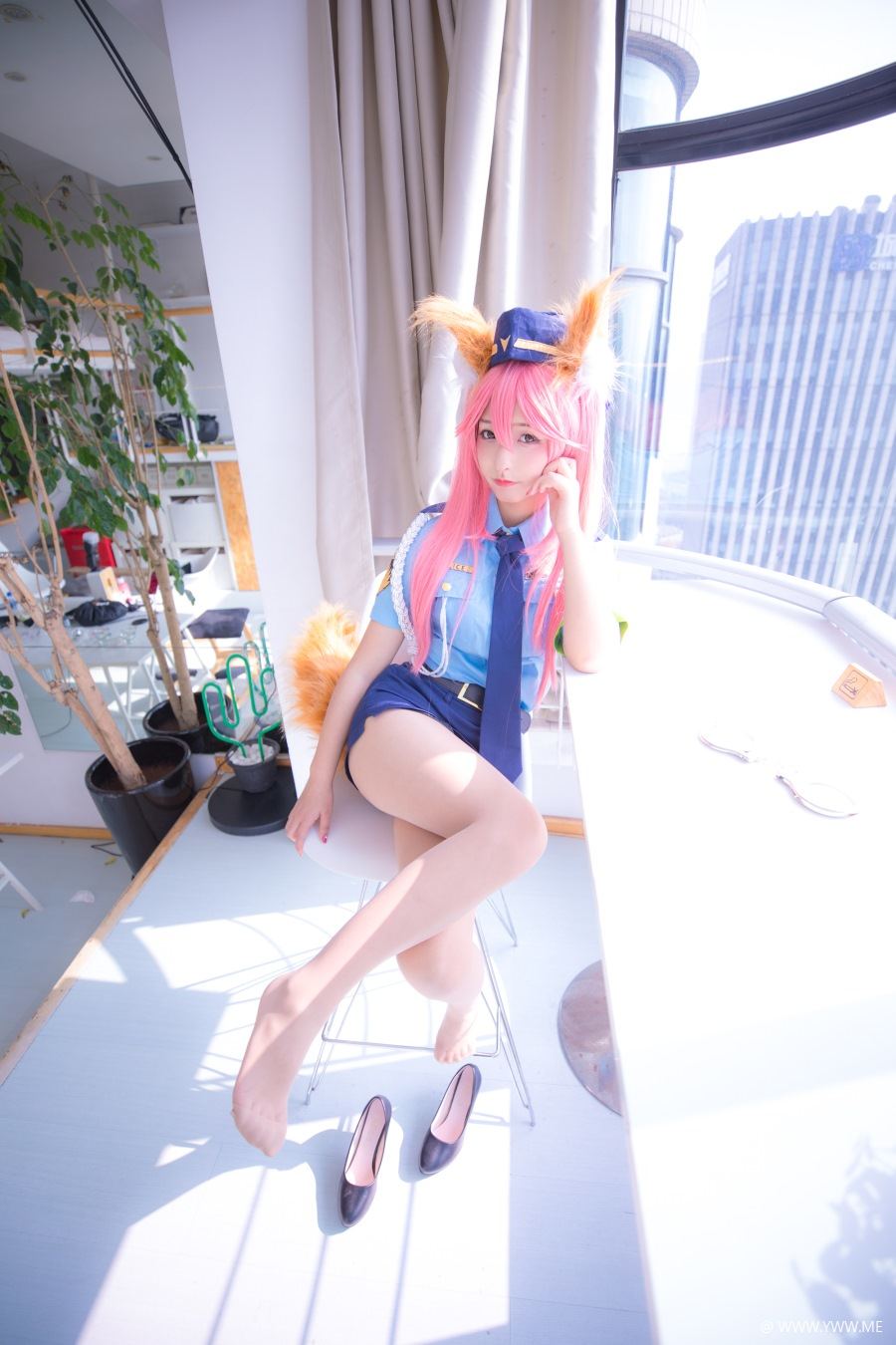 神楽坂真冬 – 後で逮捕してもいい?(Fate Grand Order)-像素点