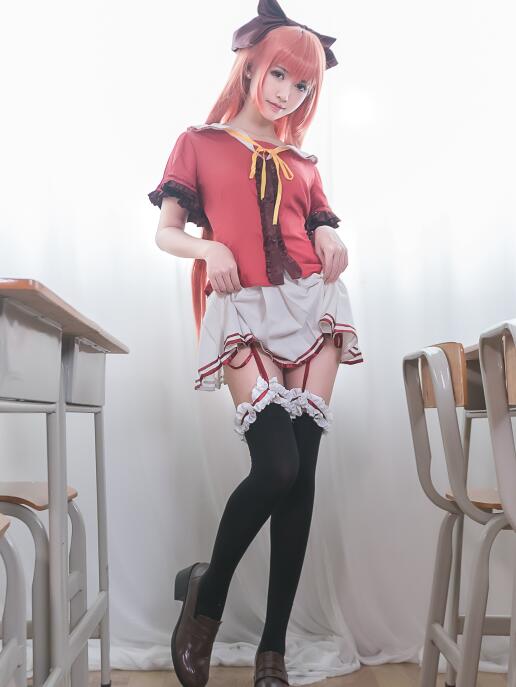 超人气Coser鳗鱼霏儿 – 红发魔女