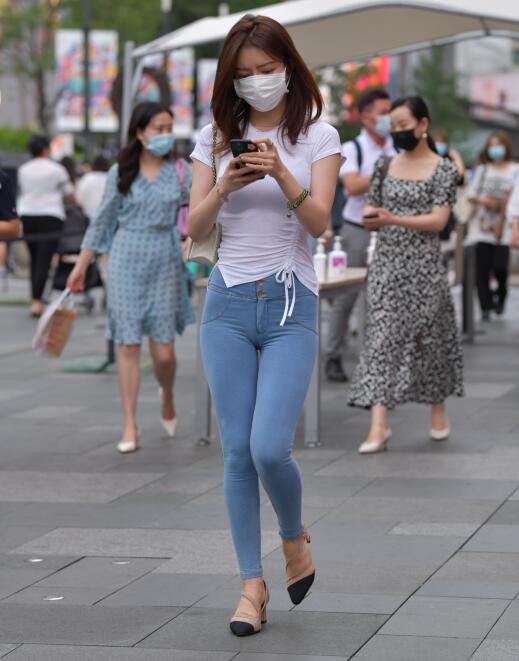 视觉冲击作品 – 好久不见-蜜桃裤美女 写真