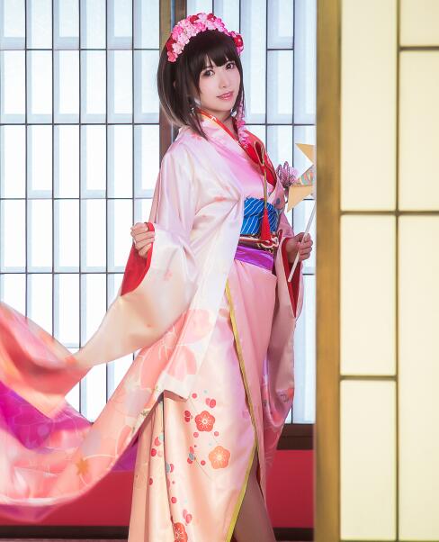 超人气Coser鳗鱼霏儿 – 圣人惠 和服