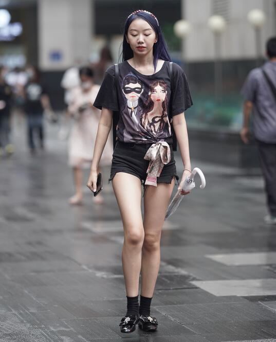 凯恩公爵作品 – 清秀的背包女孩 写真