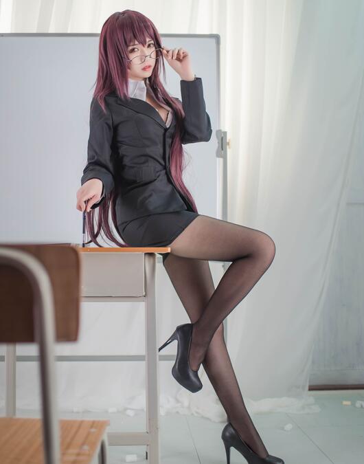 超人气Coser鳗鱼霏儿 – 斯卡哈教师