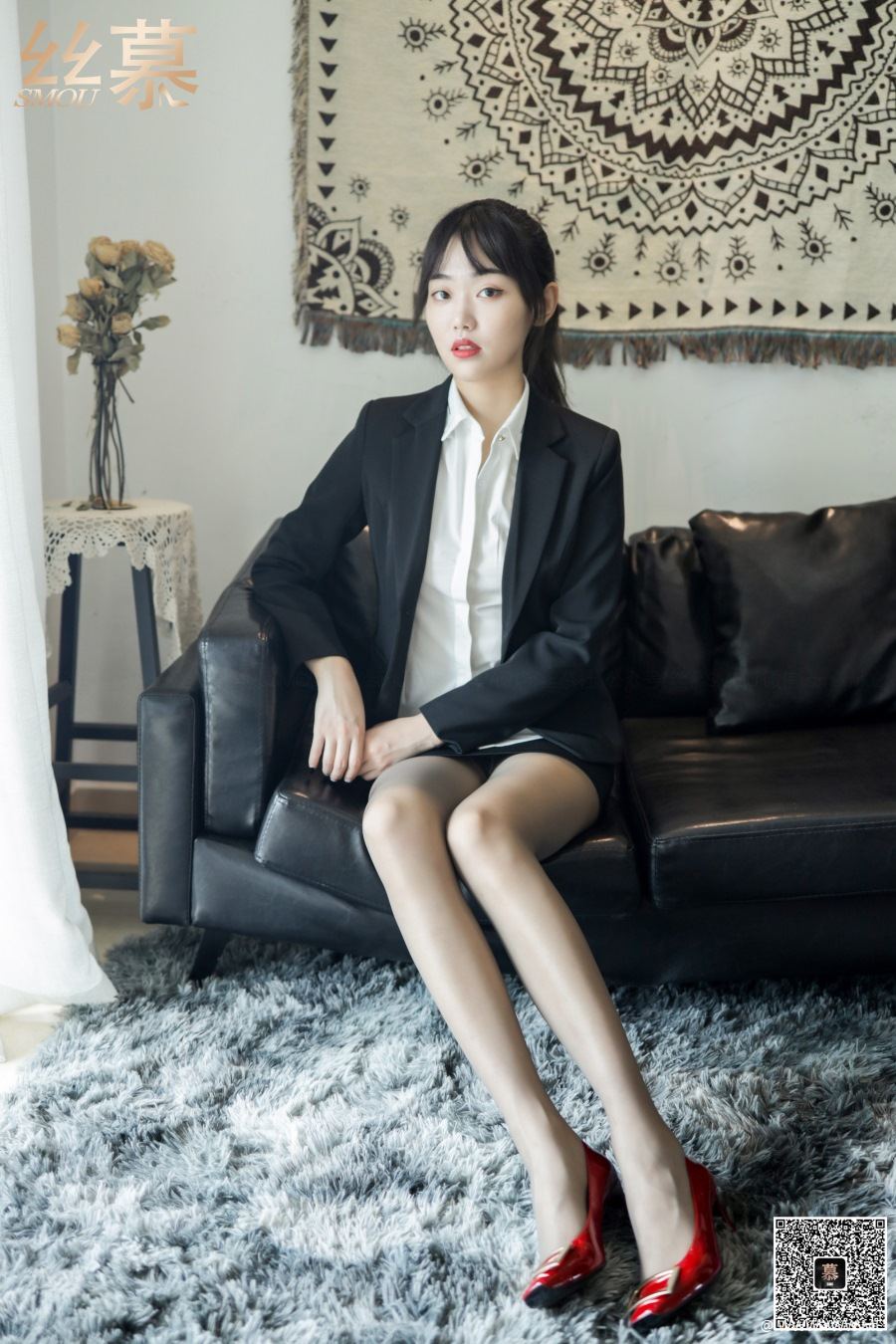 丝慕写真 特写集 TX061 颖儿《袜子收藏家》-像素点