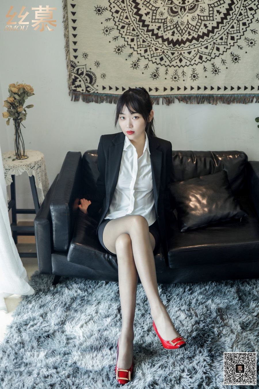 丝慕写真 特写集 TX061 颖儿《袜子收藏家》-像素点