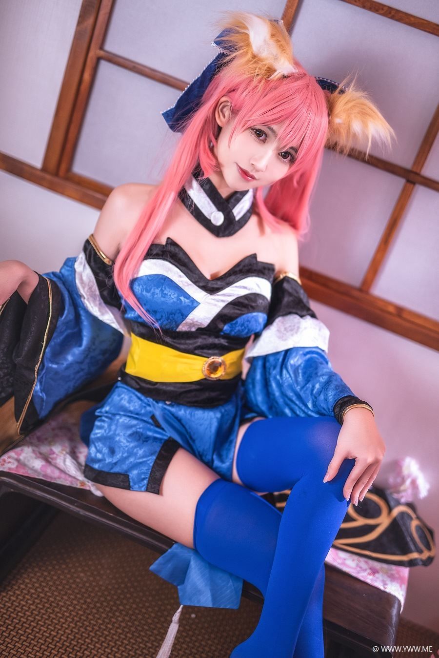 超人气Coser鳗鱼霏儿 – 玉藻前 初始-像素点