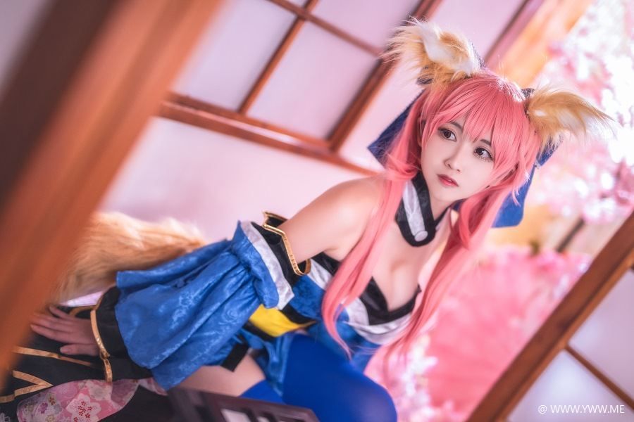 超人气Coser鳗鱼霏儿 – 玉藻前 初始-像素点