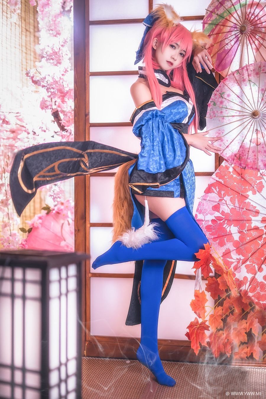 超人气Coser鳗鱼霏儿 – 玉藻前 初始-像素点