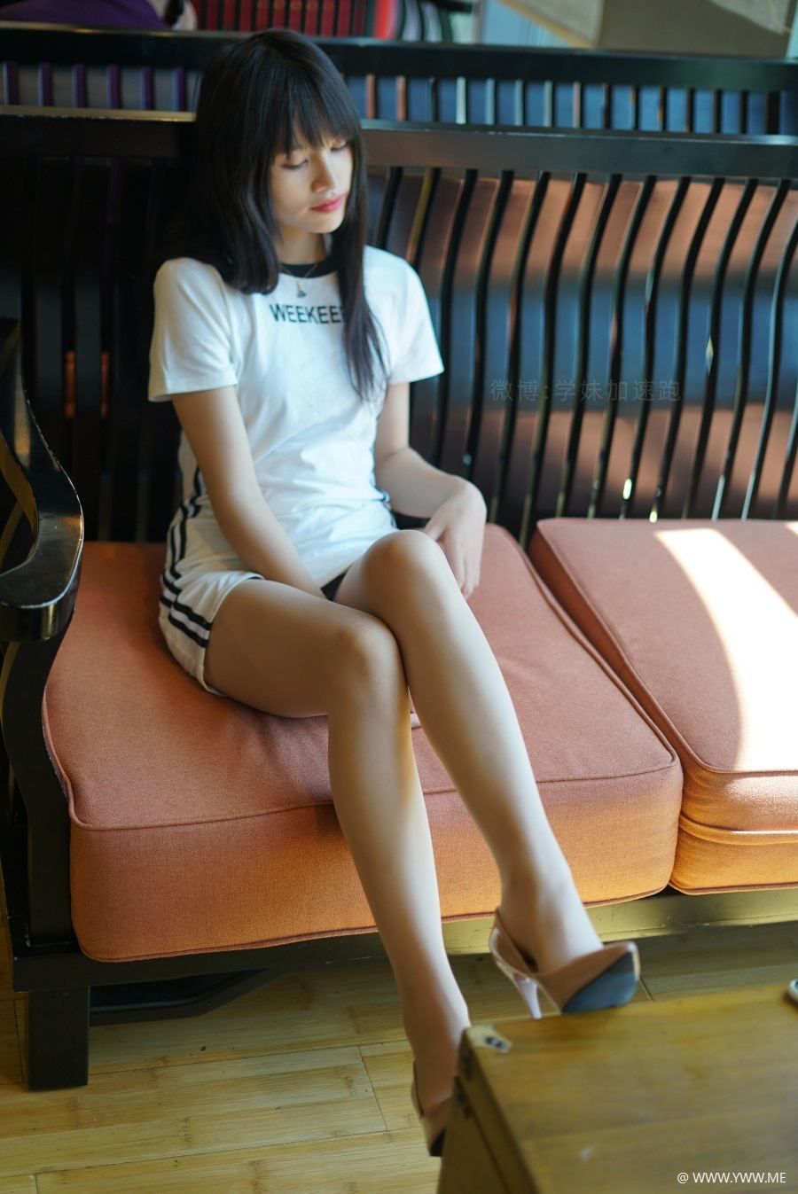 学妹加速跑 XM063《咖啡店丝密事-敏儿》-像素点