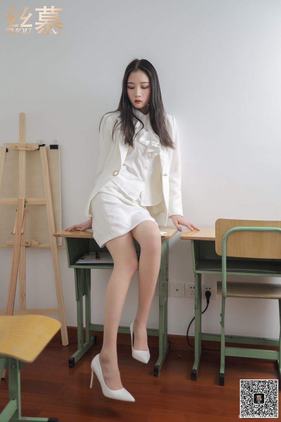 丝慕写真 特写集 TX068 熙熙《课后导师》-像素点