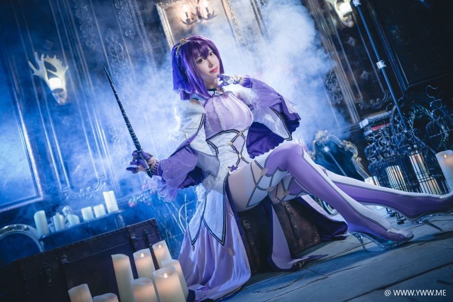 微博红人Coser@黑川 斯卡蒂-像素点