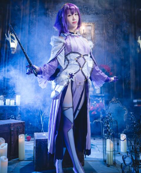 微博红人Coser@黑川 斯卡蒂