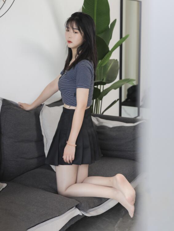 丝慕写真 特写集 TX078 学妹《百褶裙回忆》