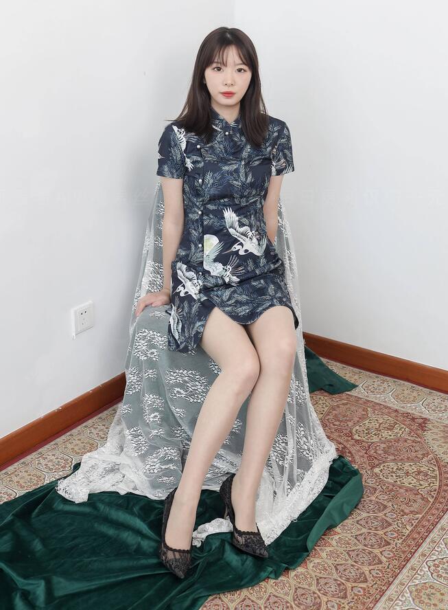 丝慕写真 特写集 TX079 新模《旗袍丝艺》