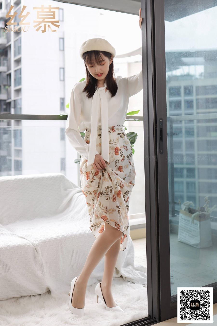 丝慕写真 特写集 TX081 新模《纯情玉足》-像素点