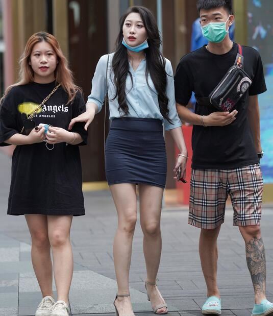 凯恩公爵作品 – 长腿包臀裙 写真