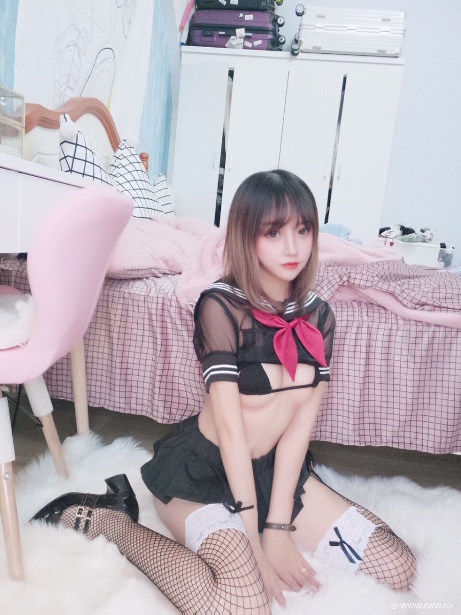 斗鱼主播@过期米线线喵 – JK黑丝-像素点