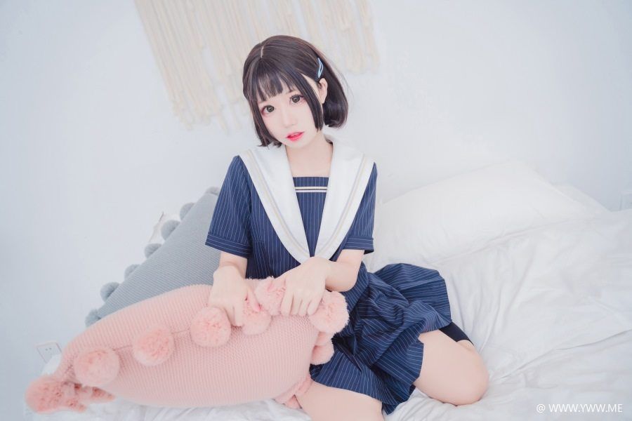 动漫博主@猫君君MaoJun – 清纯学妹-像素点