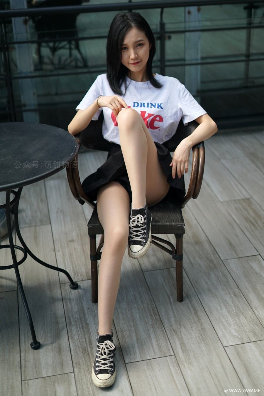 萌甜物语 XM107《清纯百褶裙-腿腿》-像素点