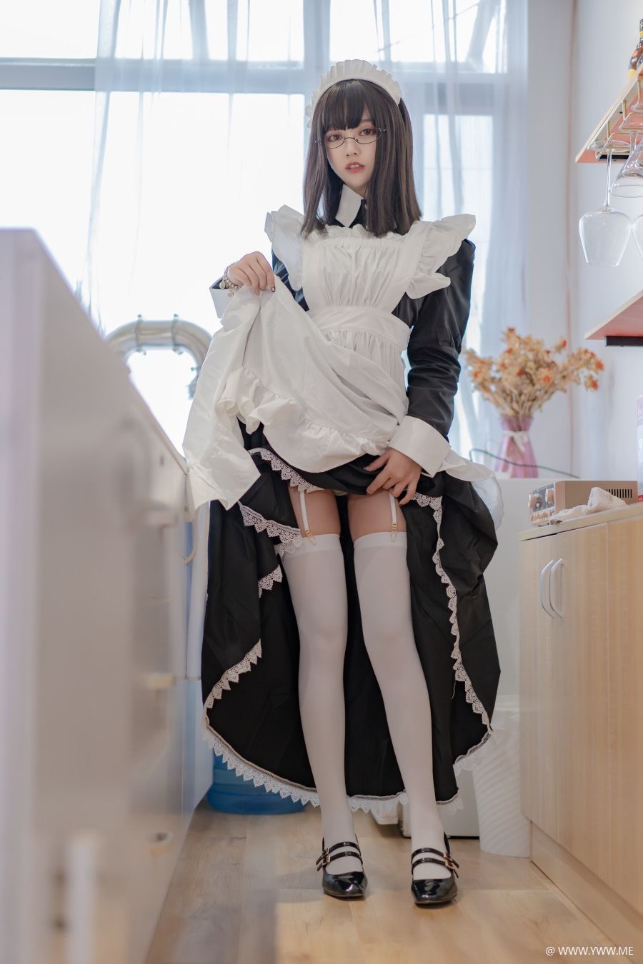 斗鱼主播@过期米线线喵 – 女仆长-像素点