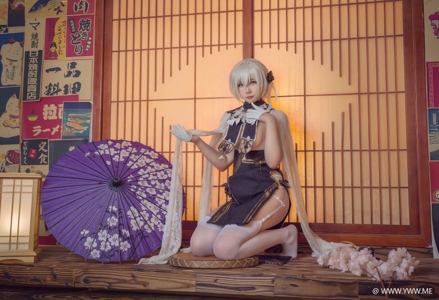 麻花麻花酱 – 天狼星旗袍-像素点