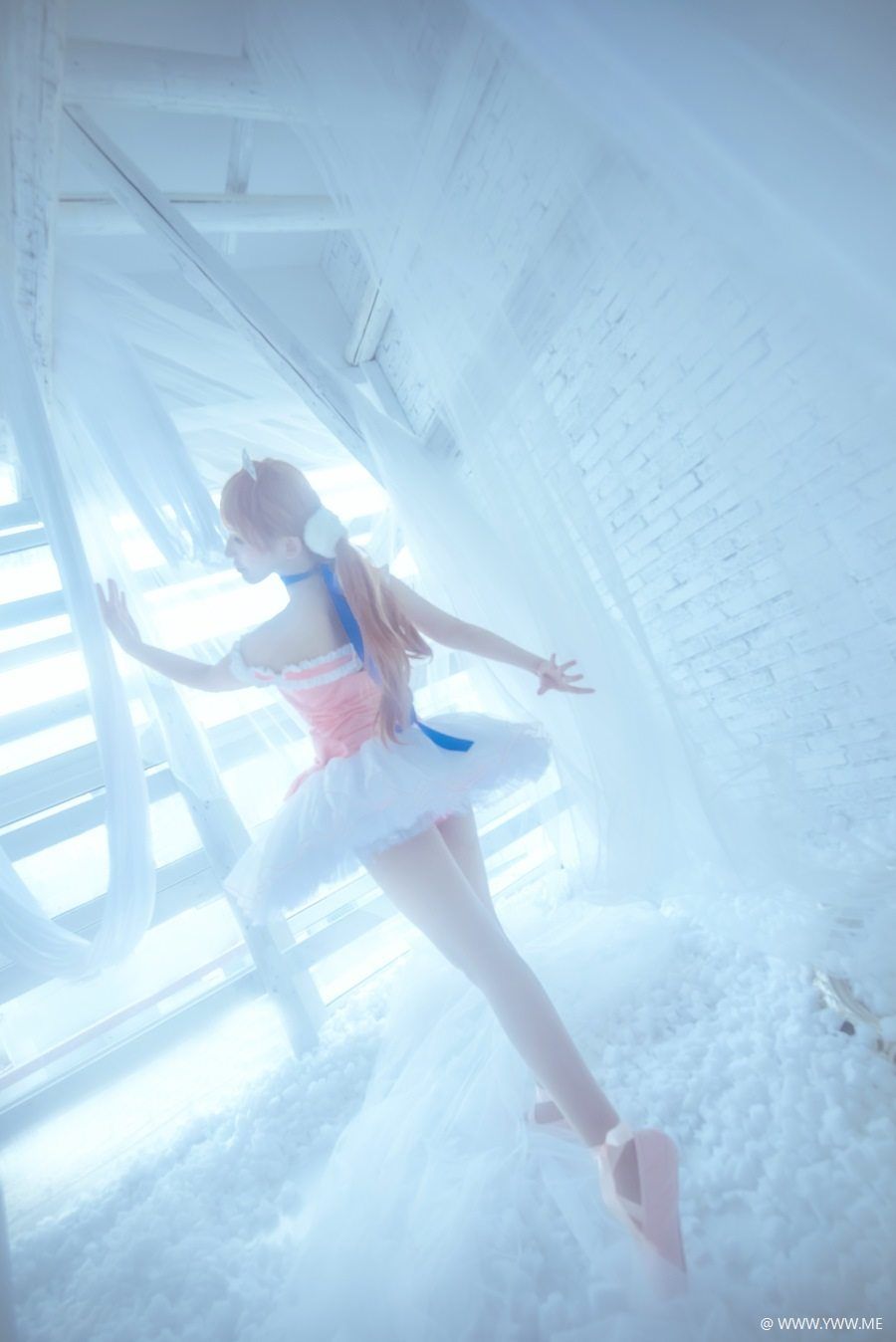 COS博主@弥音音ww 明日香-像素点
