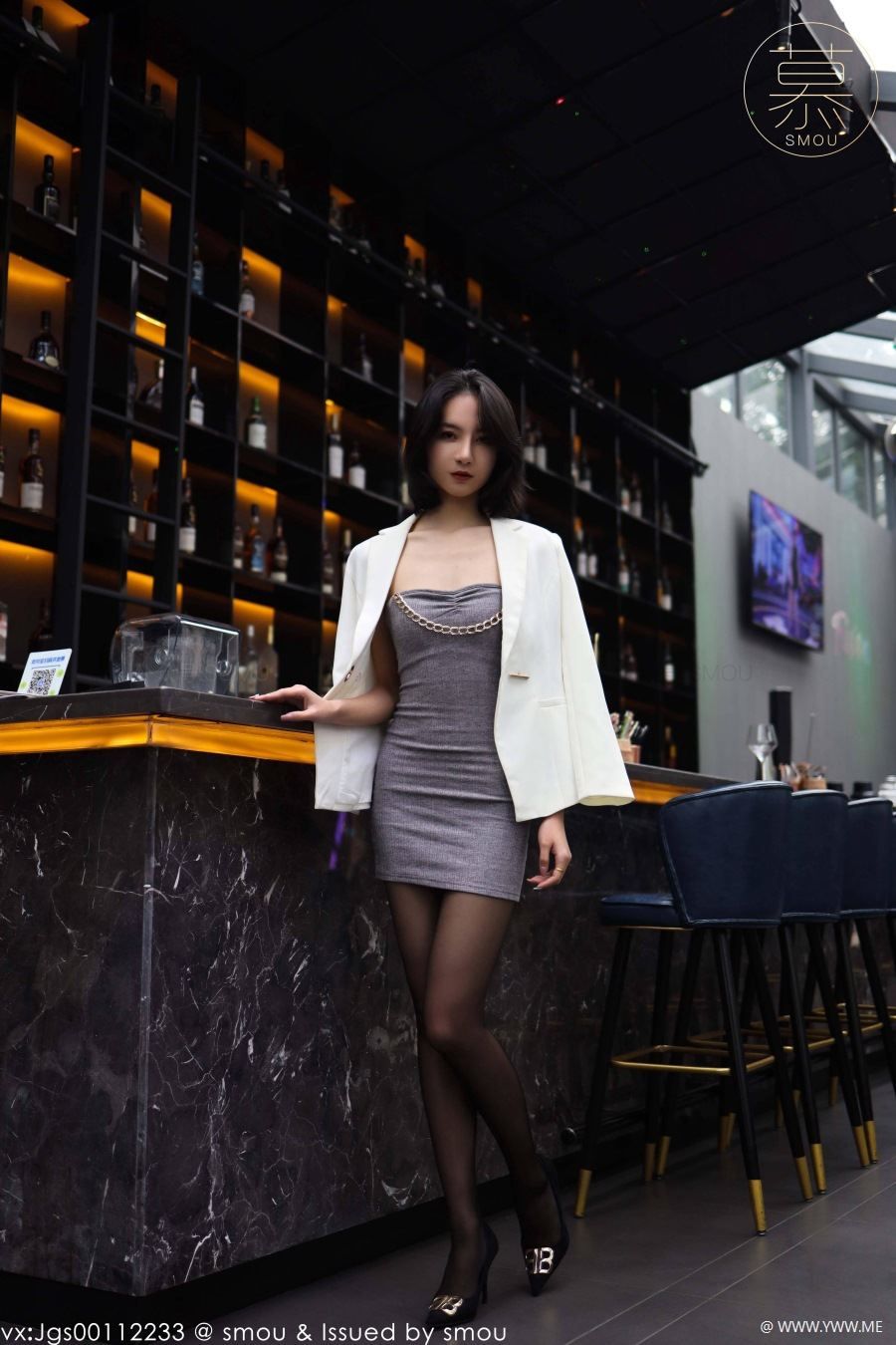 丝慕写真 熟系列 2021.04.20 S001 茗茗-像素点