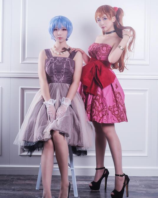 COS博主@弥音音ww 明日香 兰格丽