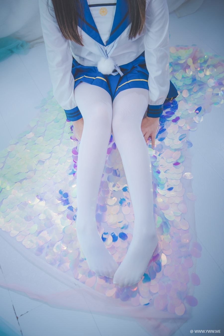 COS主播小姐姐@二佐Nisa 水手服-像素点