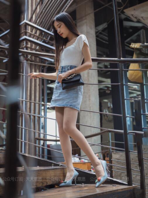 [IESS异思趣向] 2021.04.29 丝享家 792：美子《玩滑滑梯》