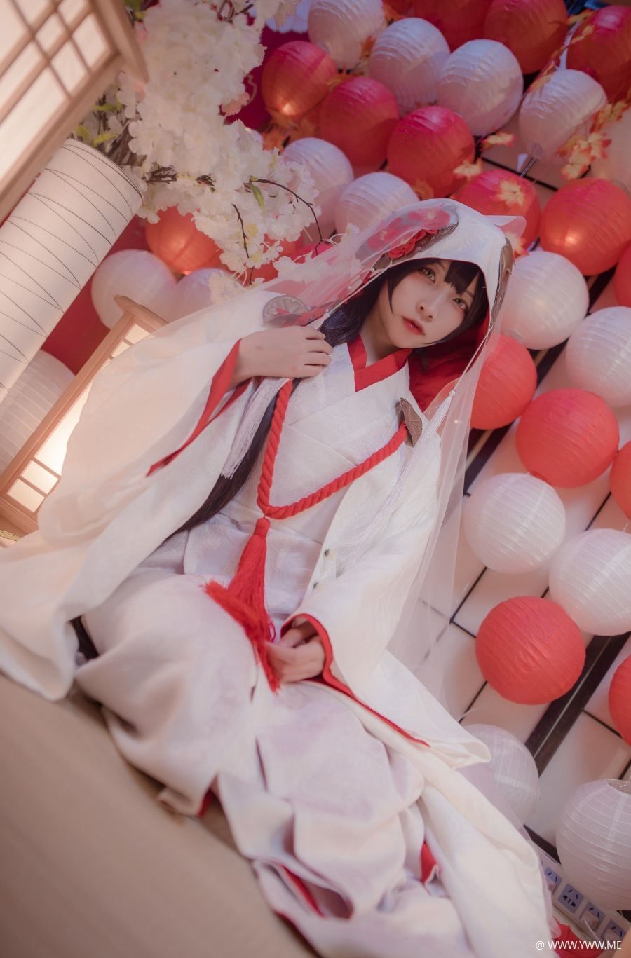 COS主播小姐姐@二佐Nisa 花嫁-像素点