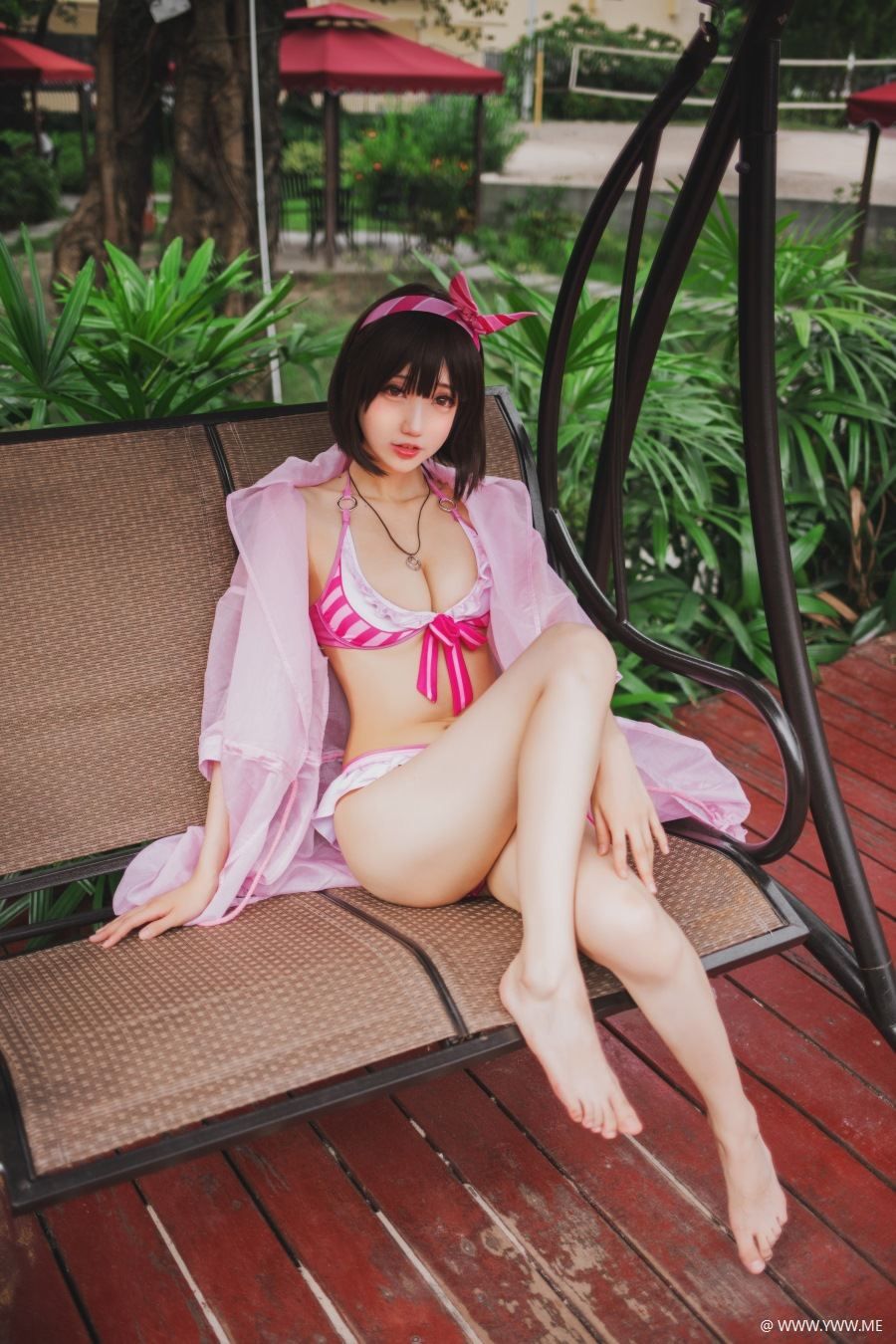 微博小姐姐 @周叽是可爱兔兔 圣人惠水着-像素点