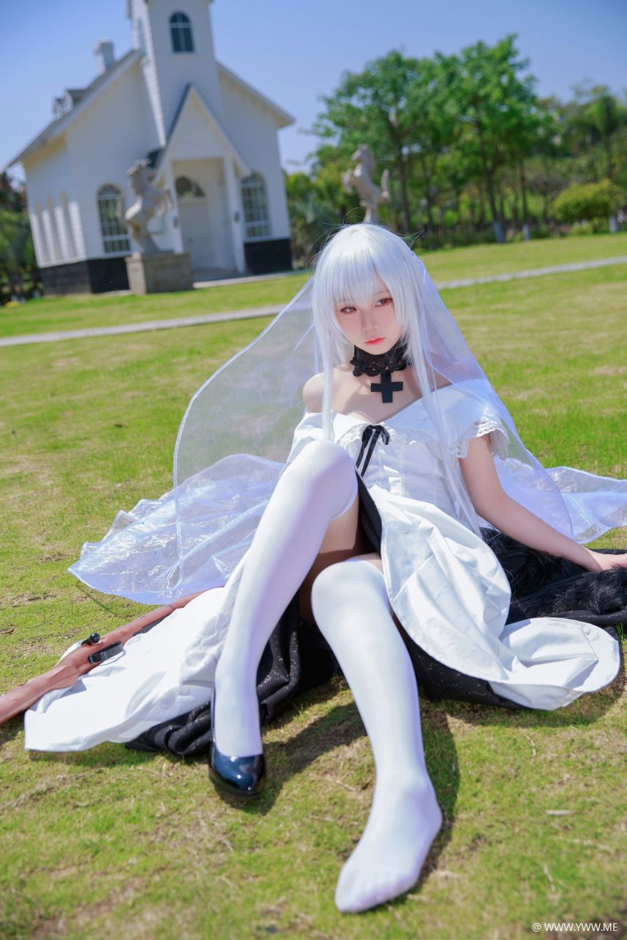 G44不会受伤 – 98K婚纱-像素点