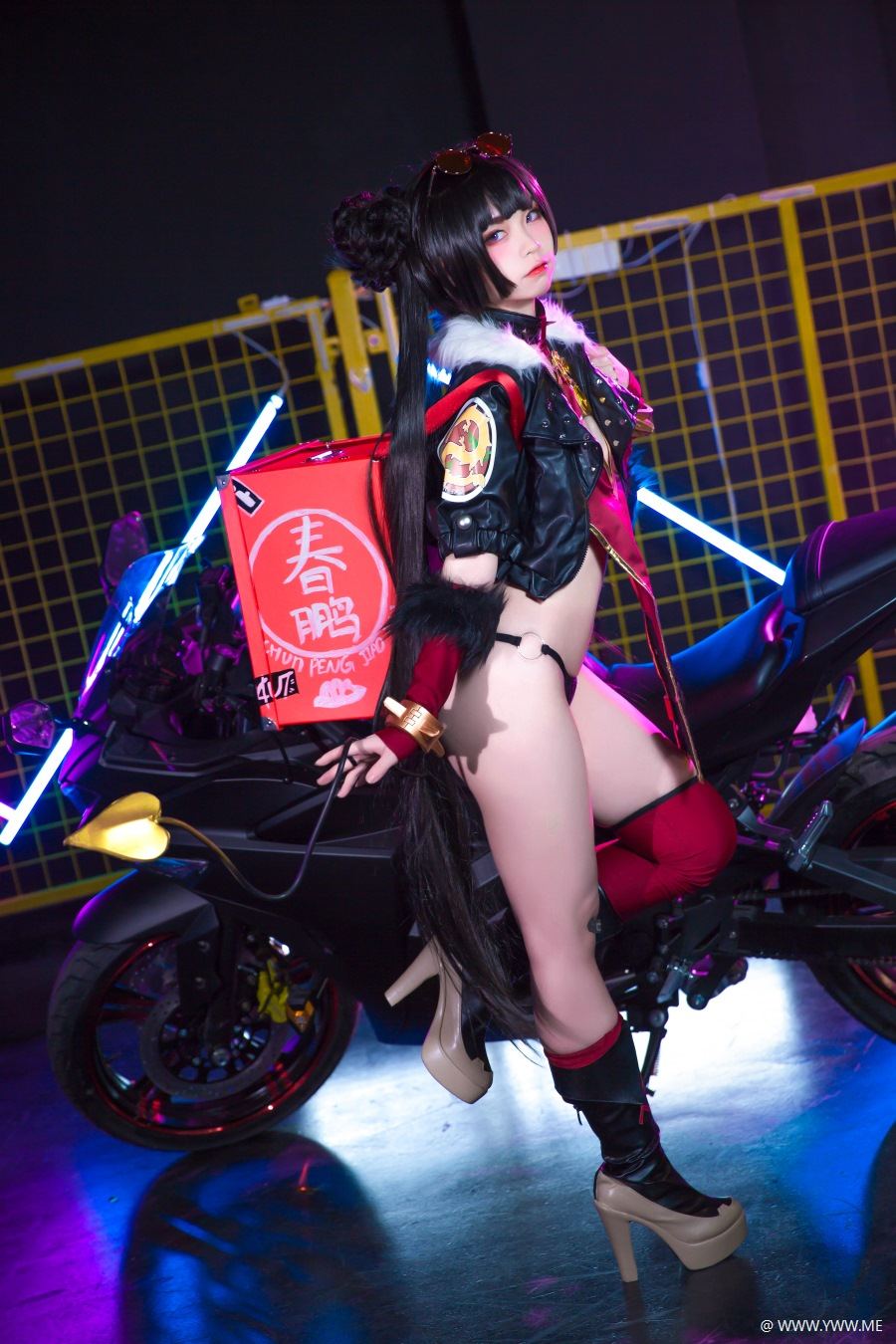G44不会受伤 – 春鹏饺子外卖小妹-像素点