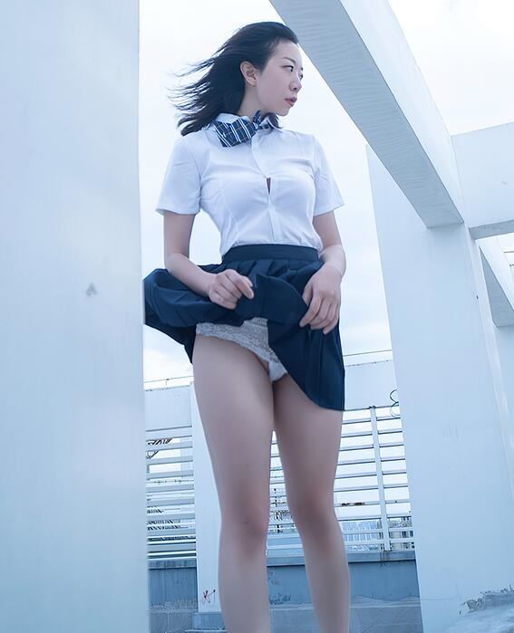 [YouMi尤蜜] 2021.01.31 蓝白物语 糖積-女摄影