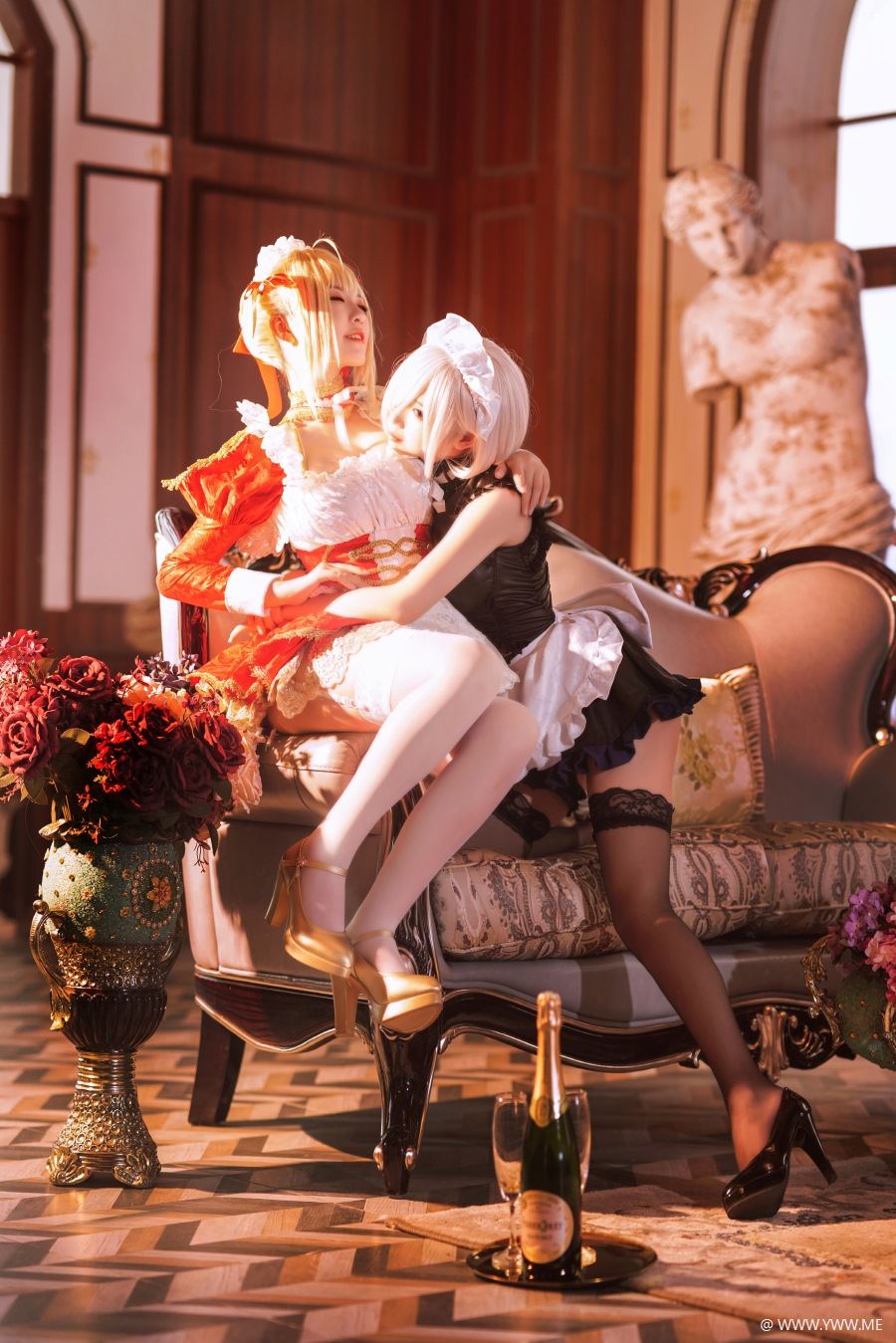 半半子 – Claudius x Kyrielight Maid-像素点