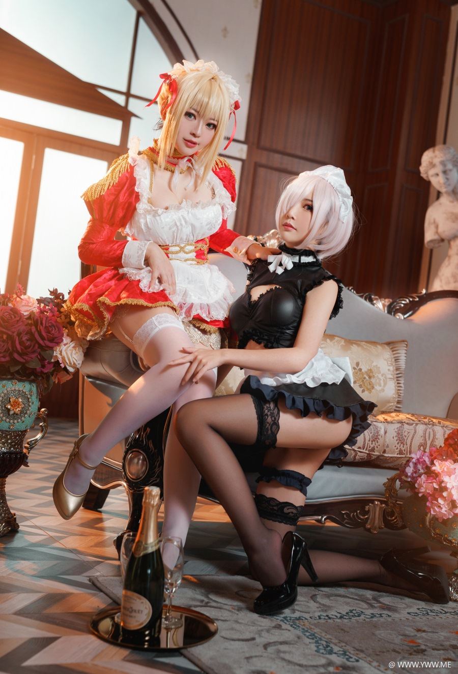 半半子 – Claudius x Kyrielight Maid-像素点