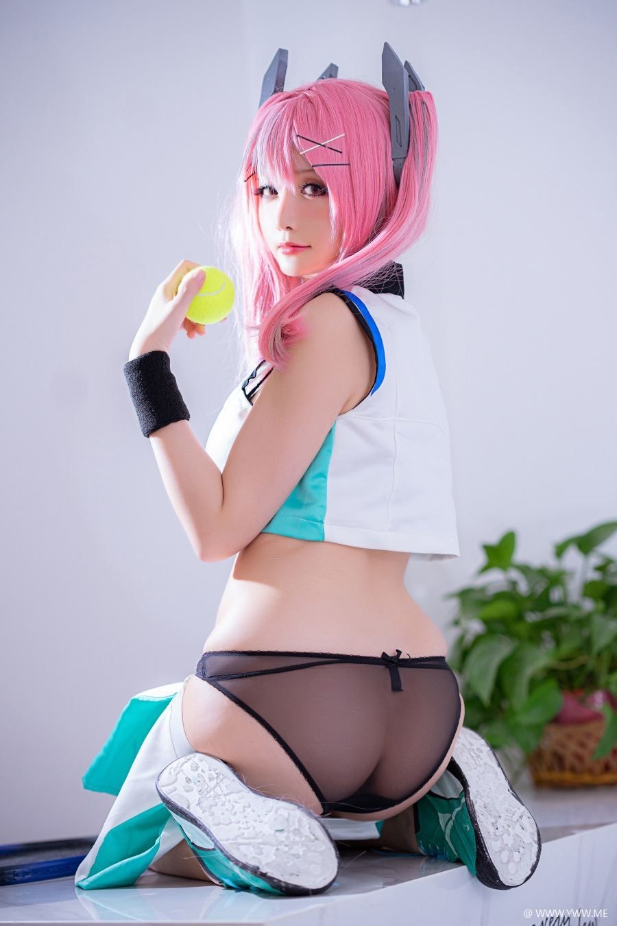 Coser小姐姐星之迟迟 VOL.077 布莱默顿网球-像素点