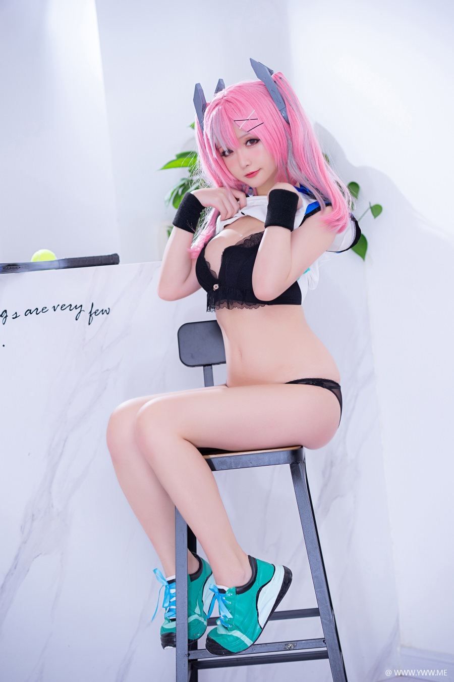 Coser小姐姐星之迟迟 VOL.077 布莱默顿网球-像素点