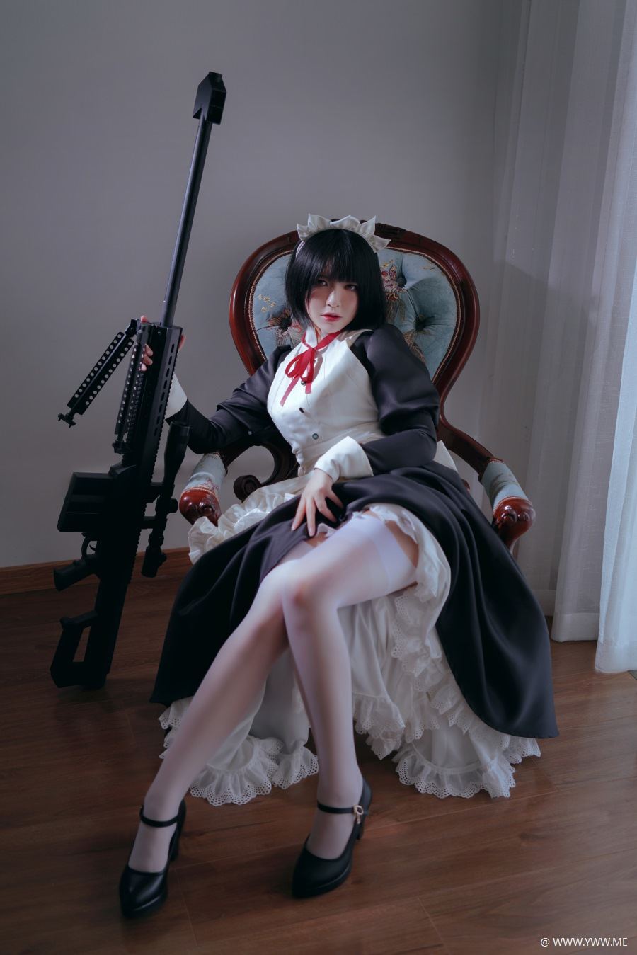 半半子 – 嫌パン MAID BANBANKO 女仆-像素点