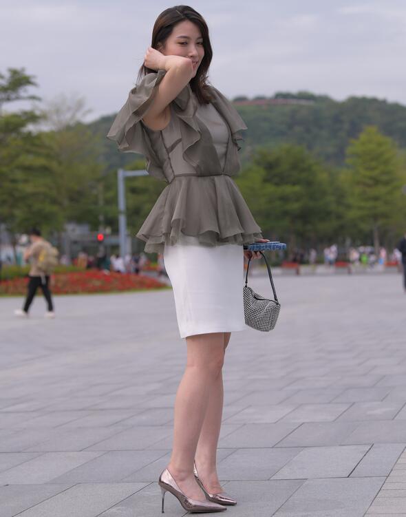 视觉冲击作品 美腿美足的高层女主管 写真