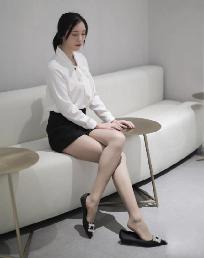 丝慕写真 特写集 TX089 紫宁《平底鞋女神》