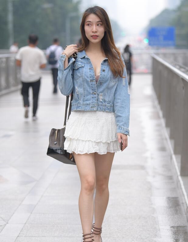 一始作品 白色短裙美女 写真+视频