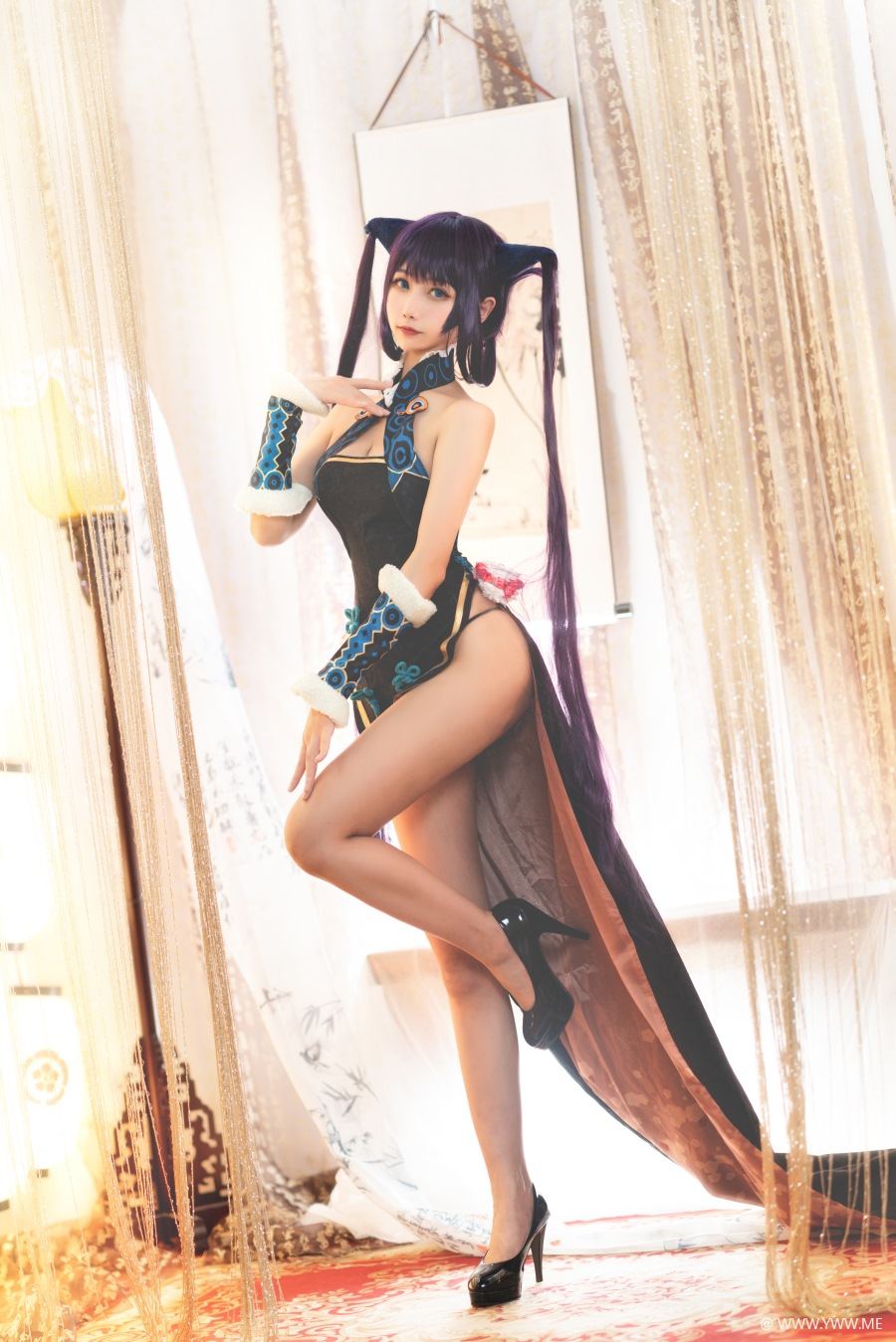 Momoko葵葵 – 杨贵妃-像素点