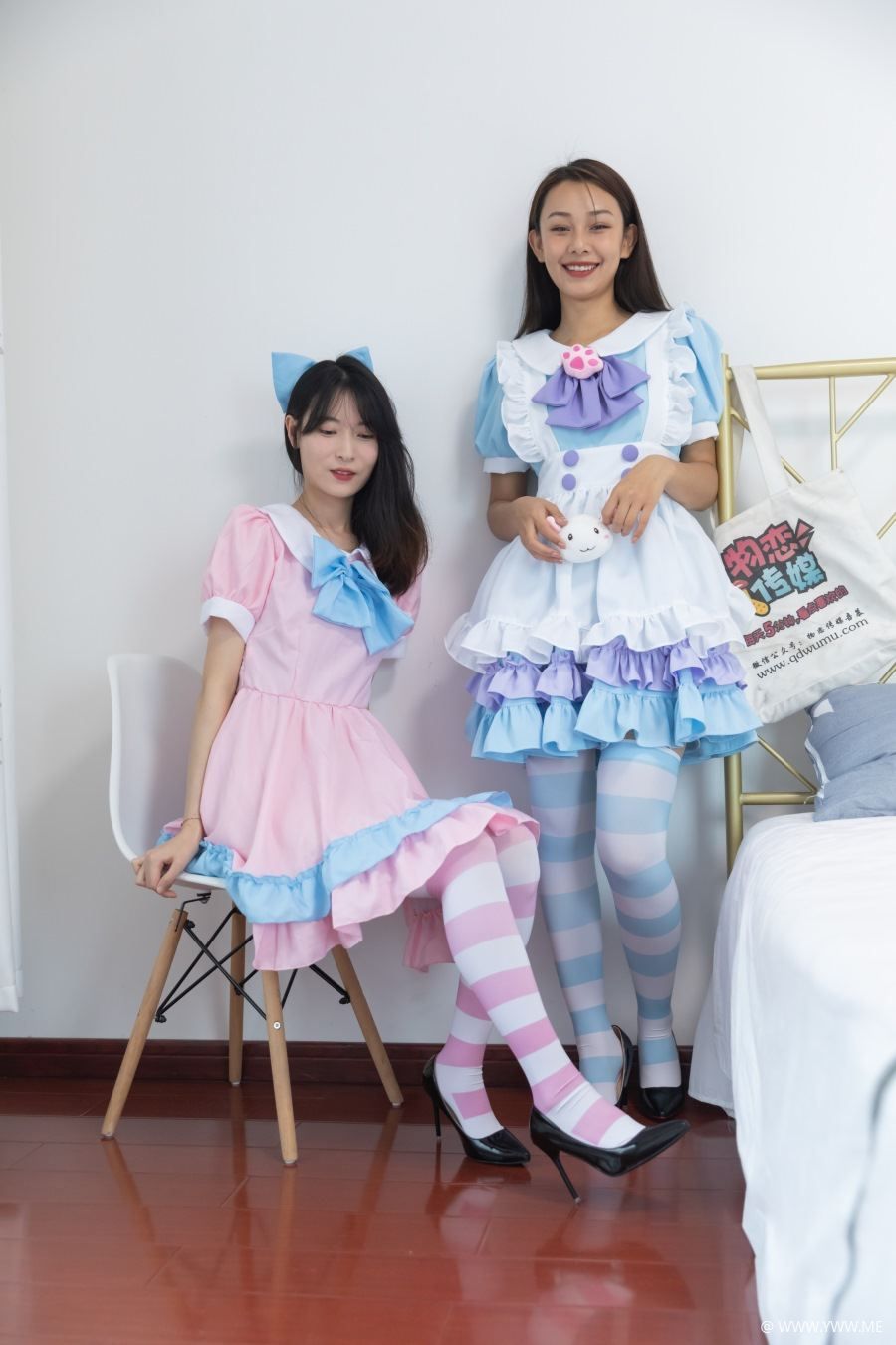 物恋传媒 No.812 猫耳&岚岚-夏日星光-像素点