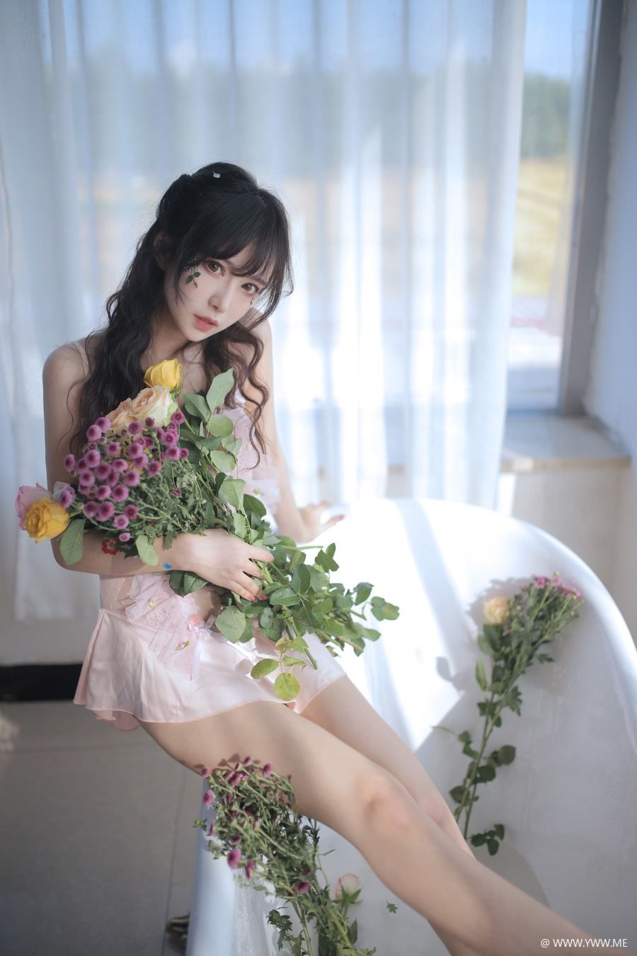 Shika小鹿鹿 HANA真爱版电子壁纸-像素点