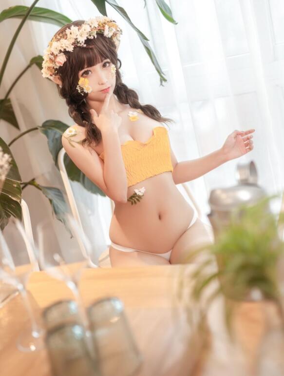 知名Coser@蠢沫沫 《尖耳国度》花精灵