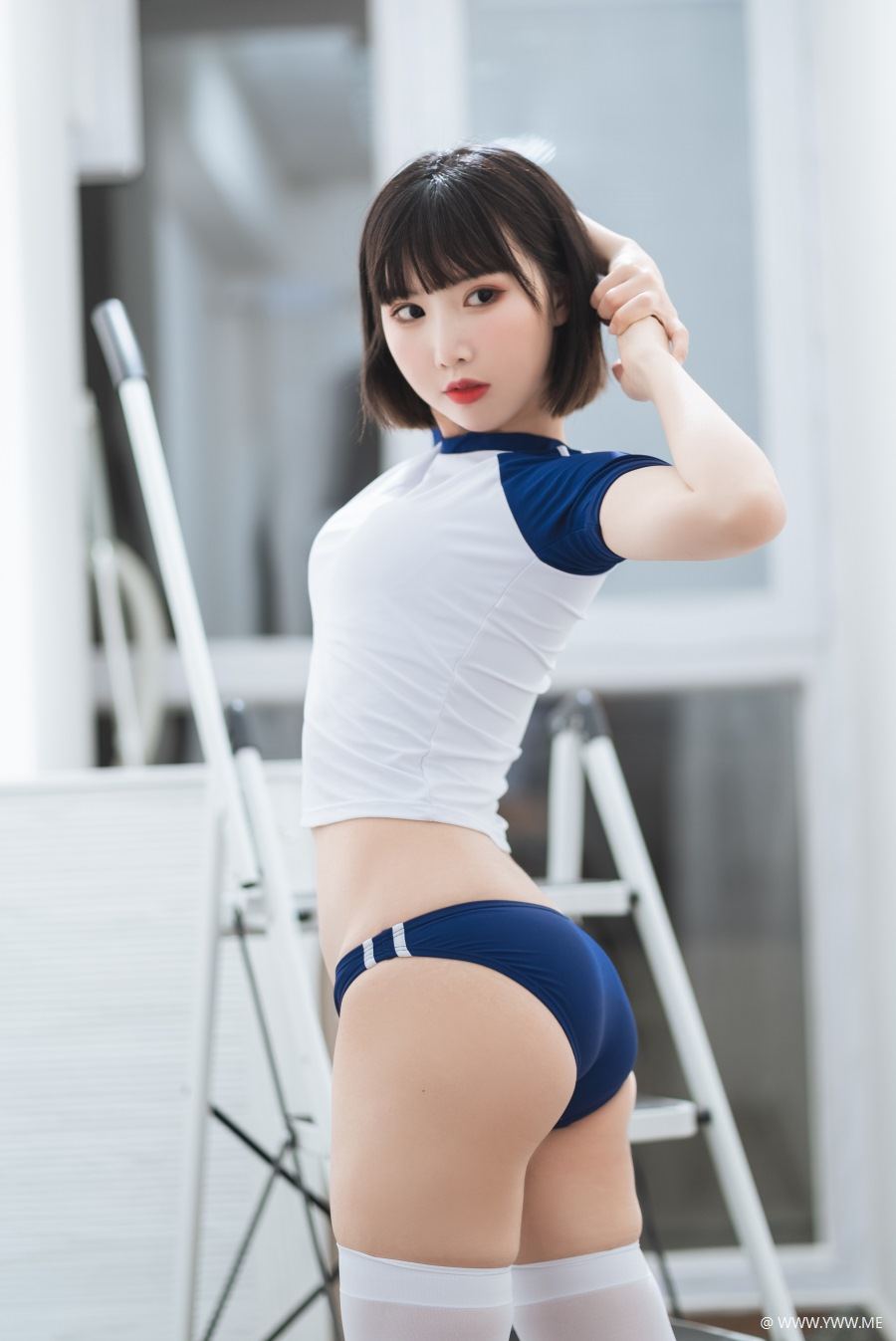 可爱人气Coser面饼仙儿 – 体操服-像素点