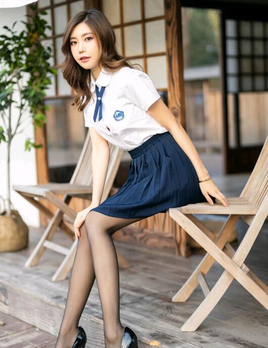 [MyGirl美媛馆] 2021.11.19 VOL.618 绮里嘉ula JK校服